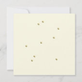 Whimsical Elegant Beluga Whale Baby shower Kaart (Achterkant)