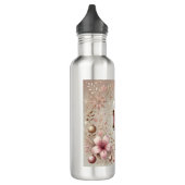 Whimsical Elegant Pink and Gold Pastel Nutcracker Waterfles (Links)
