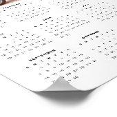 Whimsical Elephant op een Fiets 2025 Muur Kalender Poster (Hoek)