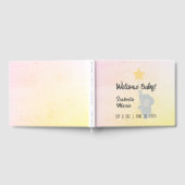 Whimsical Elephant Sip & See Party Gastenboek (Volledig)