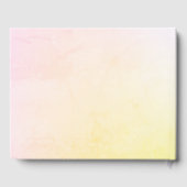 Whimsical Elephant Sip & See Party Gastenboek (Achterkant)