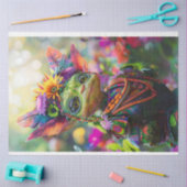 Whimsical Elf Fairy Veelkleurige Decoupage Tissuepapier (Craft)