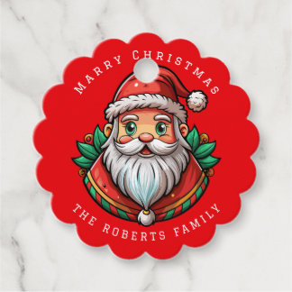 Whimsical Elf Holiday Party Bedankjes Labels