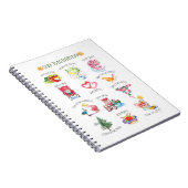 Whimsical elke dag notitieboek (Rechterzijde)