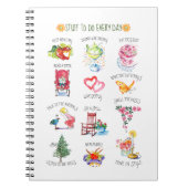 Whimsical elke dag notitieboek (Voorkant)