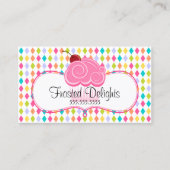 Whimsical en Colorful Bakery Visitekaartje (Voorkant)