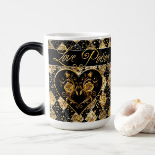 Whimsical en Elegant Gothic Love Potion Magische Mok