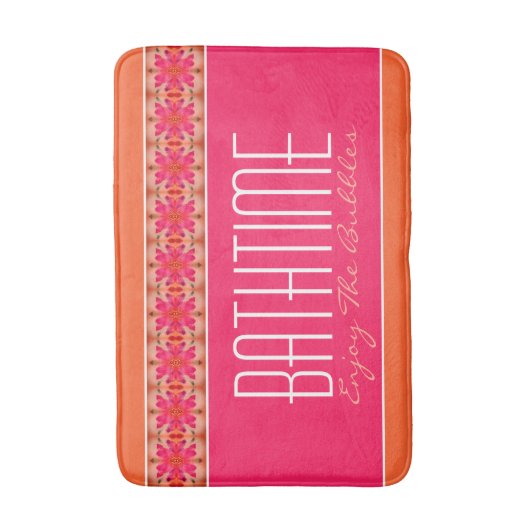 Whimsical en Fun Badmat (Voorkant Verticaal)