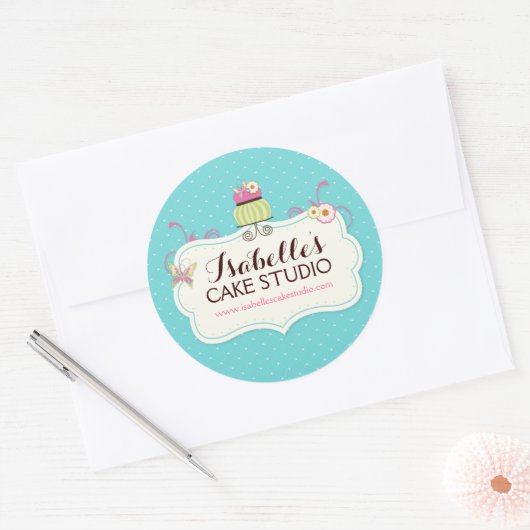 Whimsical en Fun Cake Labels (Envelop)