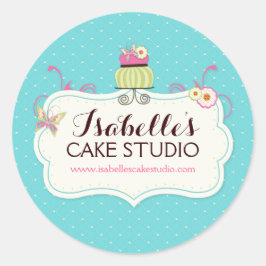 Whimsical en Fun Cake Labels
