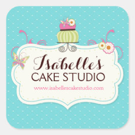 Whimsical en Fun Cake Labels