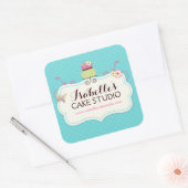 Whimsical en Fun Cake Labels (Envelop)