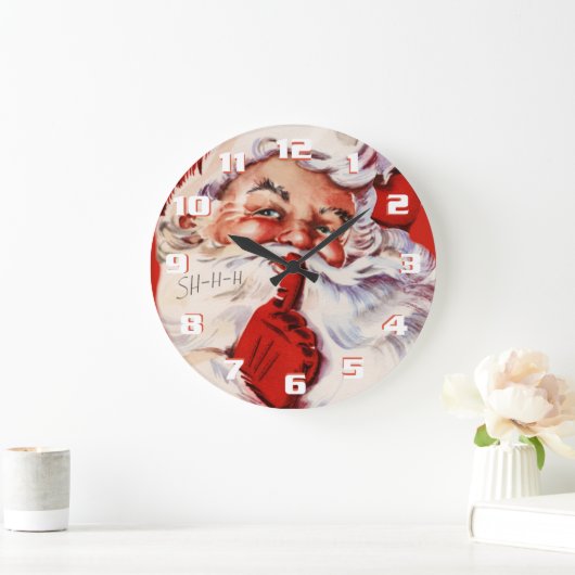 Whimsical en Fun  Santa Grote Klok (Huis)