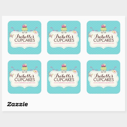 Whimsical en Leuke Cupcake Labels (Vel)