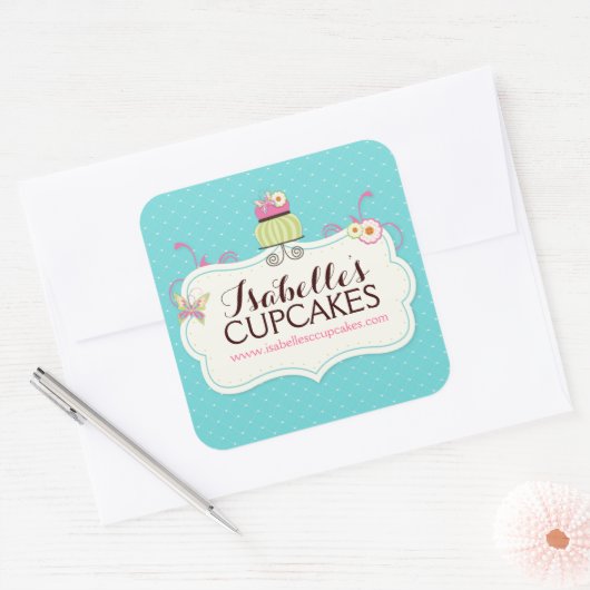 Whimsical en Leuke Cupcake Labels (Envelop)