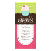 Whimsical en Leuke Cupcake Rack Kaart (Voorkant)