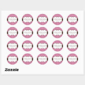 Whimsical en Schattige Polk a Dot Stickers (Vel)