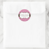 Whimsical en Schattige Polk a Dot Stickers (Tas)