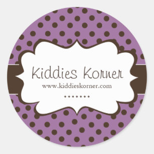 Whimsical en Schattige Polk a Dot Stickers