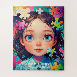 Whimsical en speels ontwerp voor kinderen legpuzzel