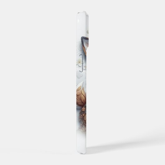 Whimsical Enchanted Fawn Portrait iPhone 15 Case (Rechterkant)