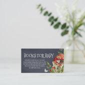 Whimsical Enchanted Forest Books voor Baby Informatiekaartje (Staand voorkant)
