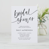 Whimsical Eucalyptus Watercolor Bruiloft Invi Kaart (Staand voorkant)