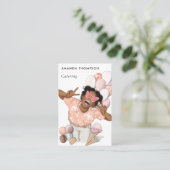 Whimsical Event Catering Visitekaartje (Staand voorkant)