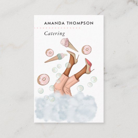 Whimsical Event Catering Visitekaartje (Voorkant)