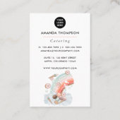 Whimsical Event Catering Visitekaartje (Achterkant)