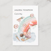Whimsical Event Catering Visitekaartje (Voorkant)