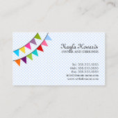 Whimsical Event Styling and Design Visitekaartje (Achterkant)