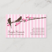 Whimsical Event Styling and Design Visitekaartje (Achterkant)