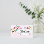 Whimsical Event Styling and Design Visitekaartje (Staand voorkant)