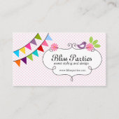 Whimsical Event Styling and Design Visitekaartje (Voorkant)