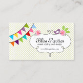 Whimsical Event Styling and Design Visitekaartje (Voorkant)