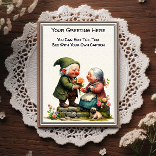 Whimsical Everyday Sentiment Sprookjesboek Kunst   Briefkaart