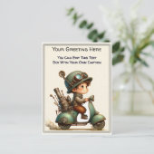 Whimsical Everyday Sentiment Steampunk Art   Briefkaart (Staand voorkant)