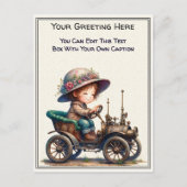 Whimsical Everyday Sentiment Steampunk Art   Briefkaart (Voorkant)