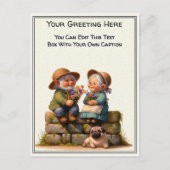 Whimsical Everyday Sentiment Storybook Art   Briefkaart (Voorkant)