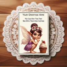 Whimsical Everyday Sentiment Storybook Fairy