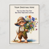 Whimsical Everyday Sentiment Storybook Kunst Briefkaart (Voorkant)