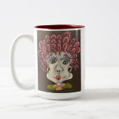 Whimsical Face Mok (Links)