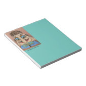 Whimsical Face Notitieblok (Schuin)