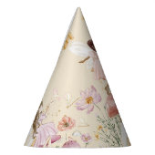 Whimsical Fairies Wildflower Meadow 1e verjaardag Feesthoedjes (Links)