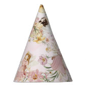 Whimsical Fairies Wildflower Meadow Verjaardag Feesthoedjes (Rechts)