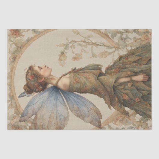 Whimsical Fairy 2 Decoupage Papier (Voorkant)