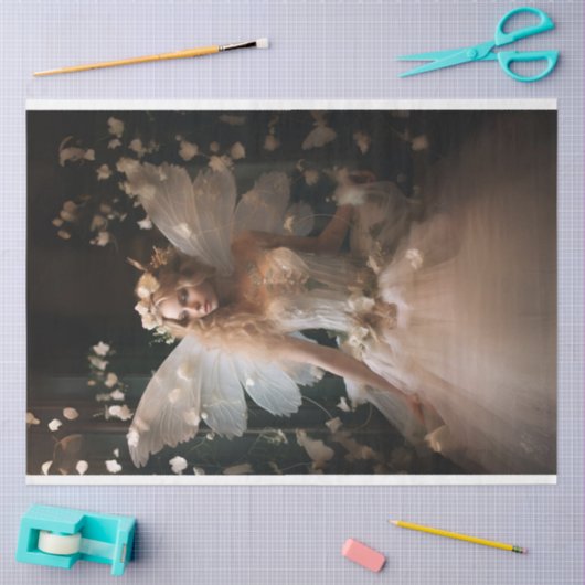 Whimsical Fairy Aura Decoupage Tissuepapier (Craft)