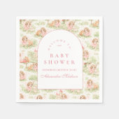 Whimsical Fairy Baby Shower Servet (Voorkant)
