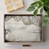 Whimsical Fairy Botanical Floral Sketches Tissuepapier (Geschenk)